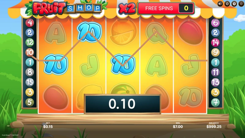 Fruit Shop slots